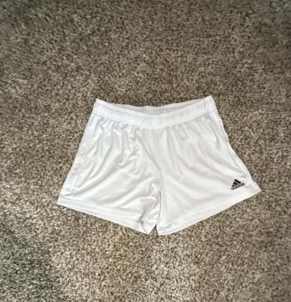Adidas Aeroready Athletic Shorts Size L White